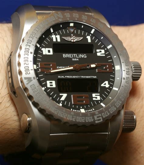 breitling watch emergency